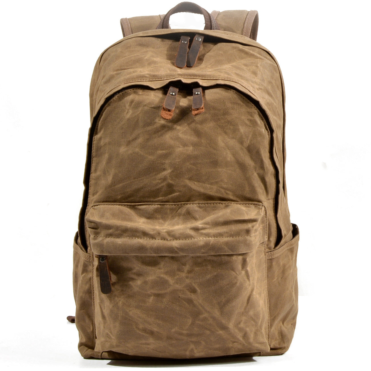 Men's Large Capacity Female Waterproof Oil Wax Backpacks