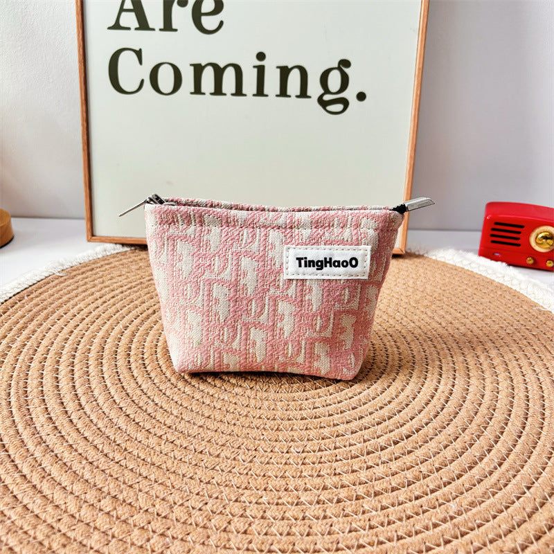 Women's Niche Fabric Makeup Wash Large Capacity Bags