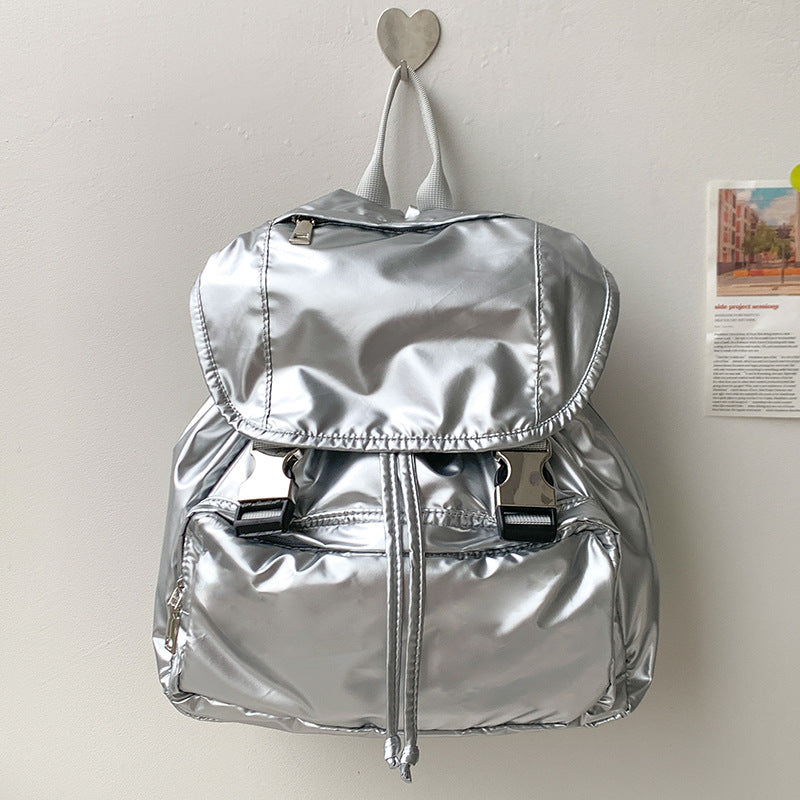 Style High-grade Red Female Large Capacity Backpacks