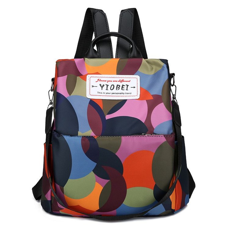 Women's Large Capacity Oxford Cloth Personality Fashion Backpacks