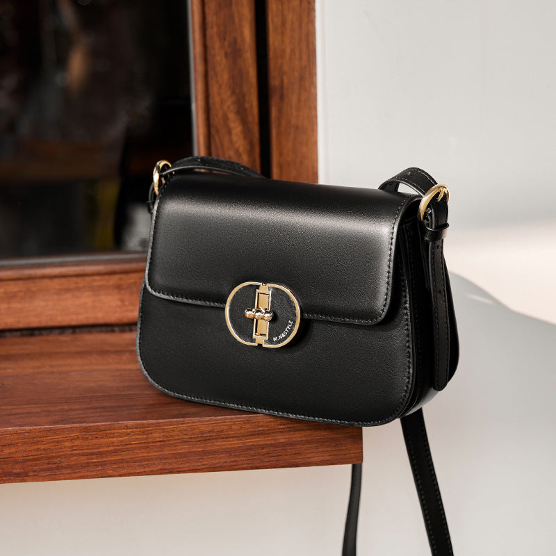 Women's Trendy Fashion Female Senior Leather Shoulder Bags