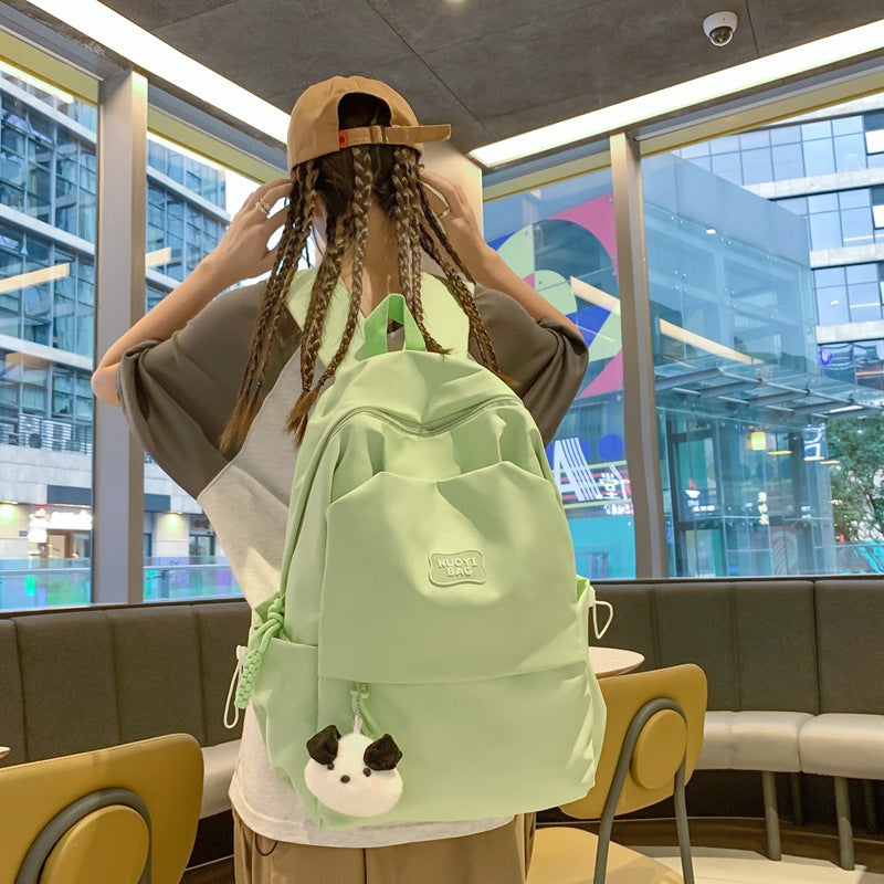 Good-looking Junior High Female Design Simple Backpacks