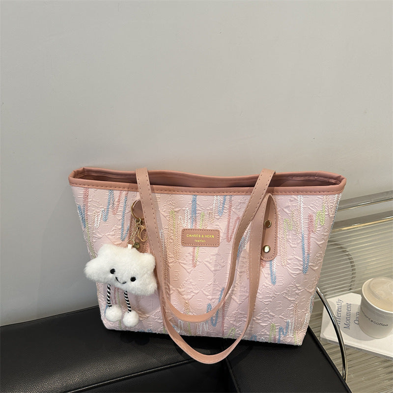 Women's Commute Large Capacity Nylon Cloth Western Shoulder Bags