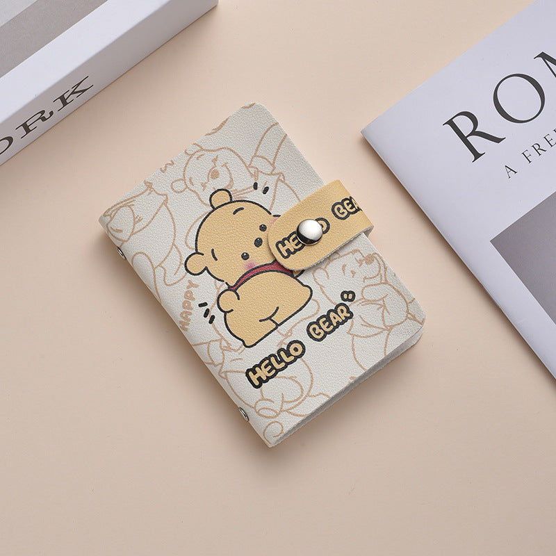 Mary Cartoon Cute Large Capacity Multiple Slots Card Holder