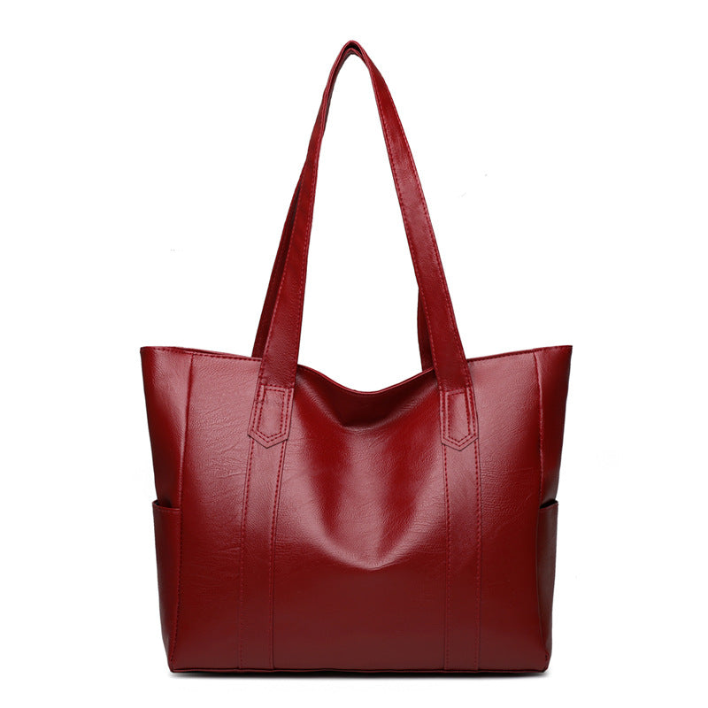 Direct Sale Big Simple Large Capacity Totes Thickened Shoulder Bags