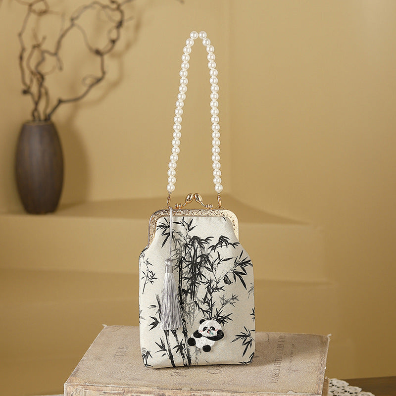 Gilded Mobile Chinese Style Cheongsam Banquet Handbags