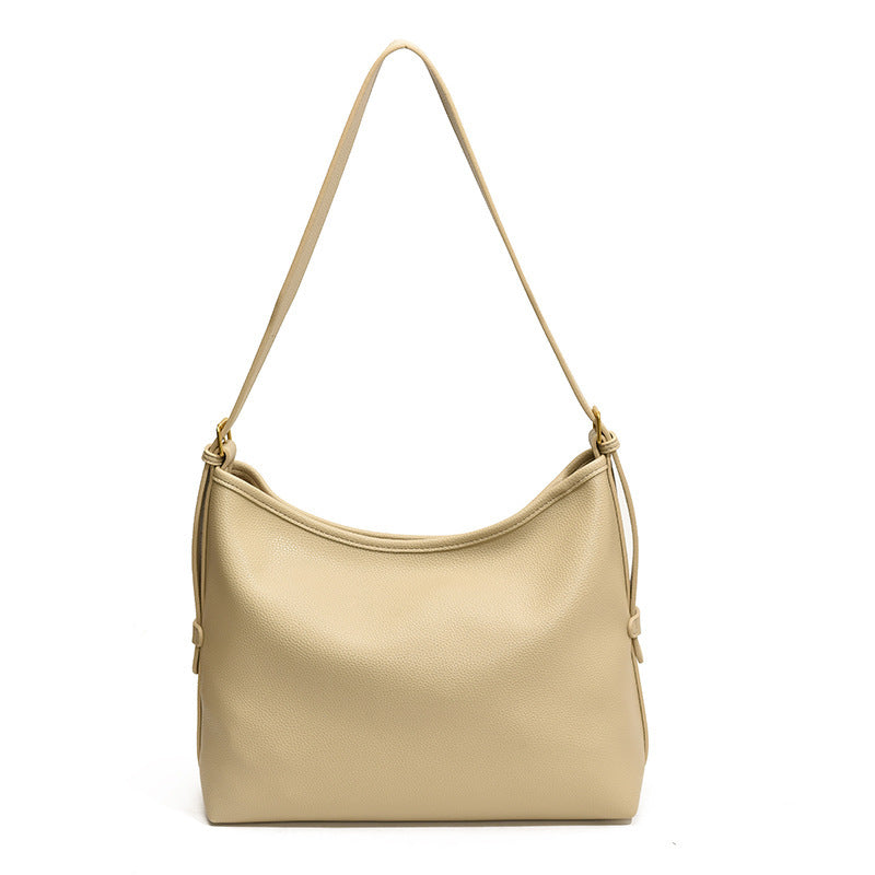 Women's Retro Fashion Korean Underarm Large Capacity Tote Bags