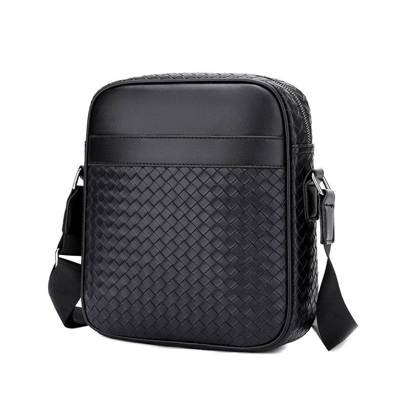 Men's Graceful Creative Plaid Fashion Leisure Men's Messenger Bags