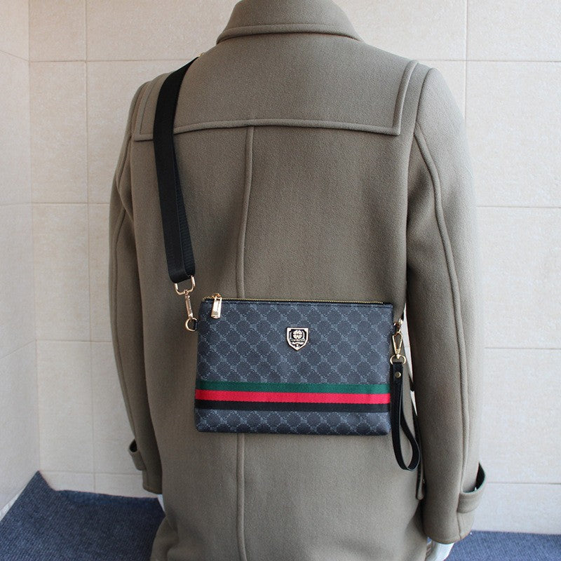 Women's & Men's & Simple Fashion Clutch Printed Men's Messenger Bags