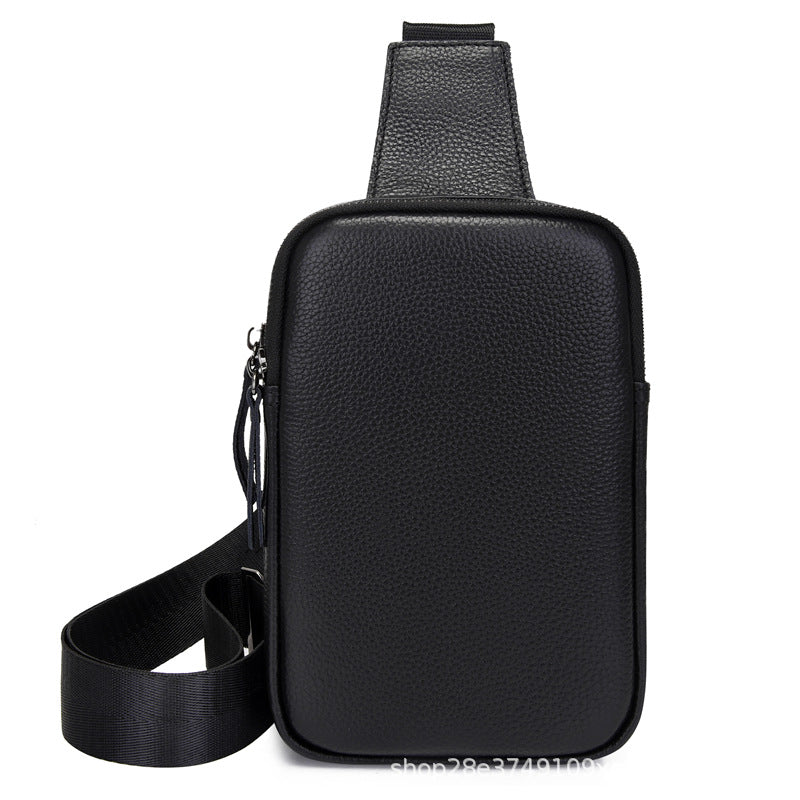 Women's Leather Fashionable Simple First Layer Cowhide Shoulder Bags