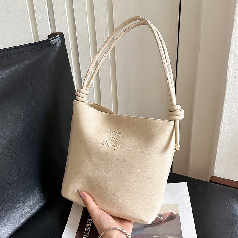 Niche Portable Grandma Female Summer Trendy Shoulder Bags
