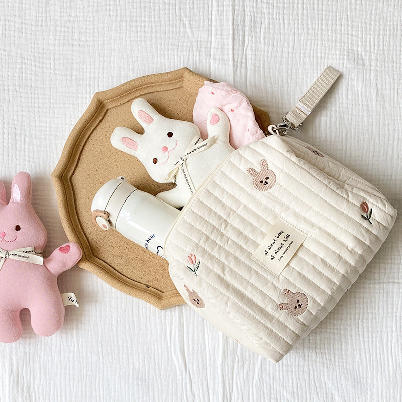 Cute Quilted Stroller Mummy Portable Diaper Bags