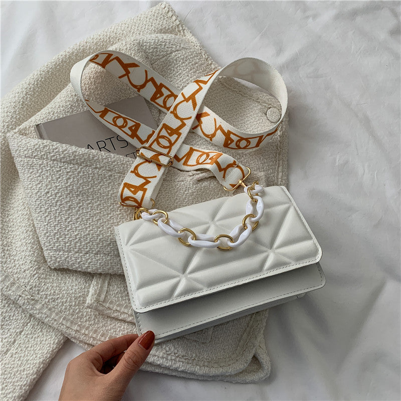 Women's Fashion Diamond Korean High-grade Niche Retro Handbags