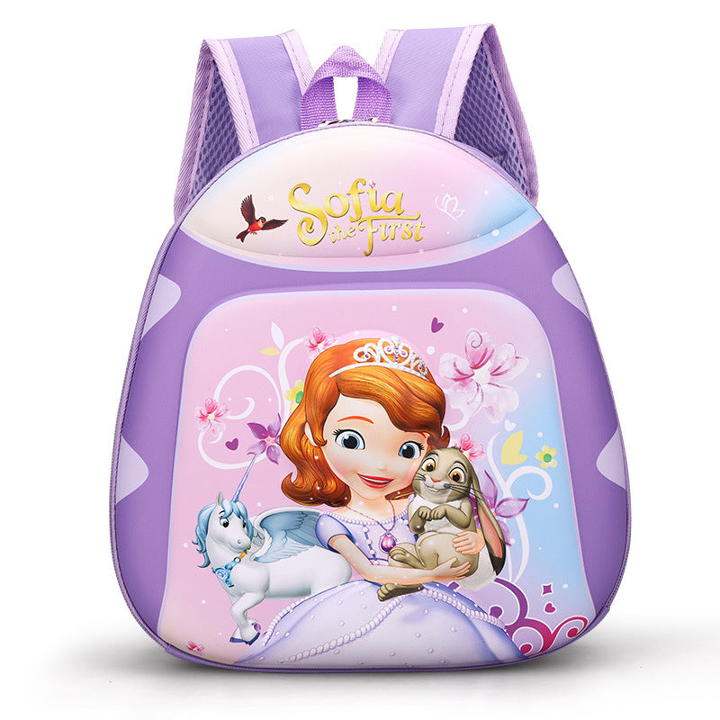 Children's Cute Cartoon Fashion Trend Hard Kindergarten School Bags
