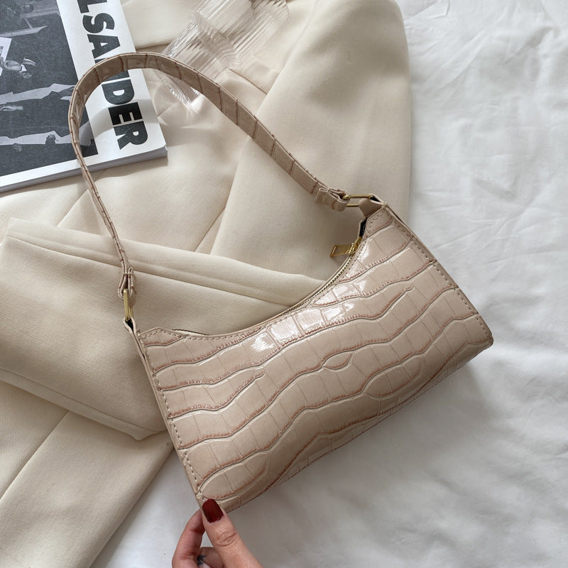 Women's Korean Style Summer Trendy Stone Pattern Bags
