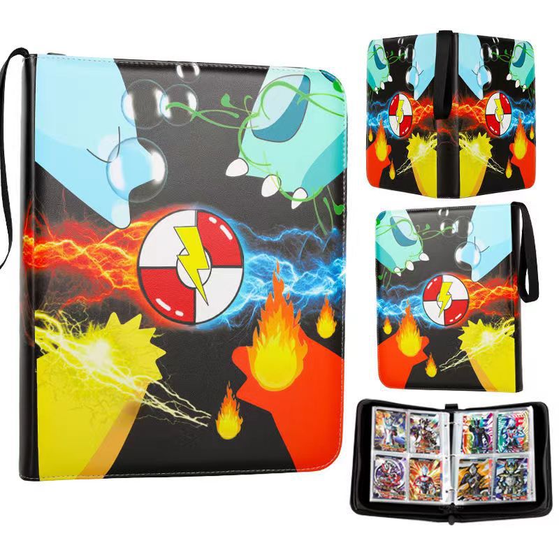 Magic Binder Zipper Waterproof Loose-leaf Storage Card Holder