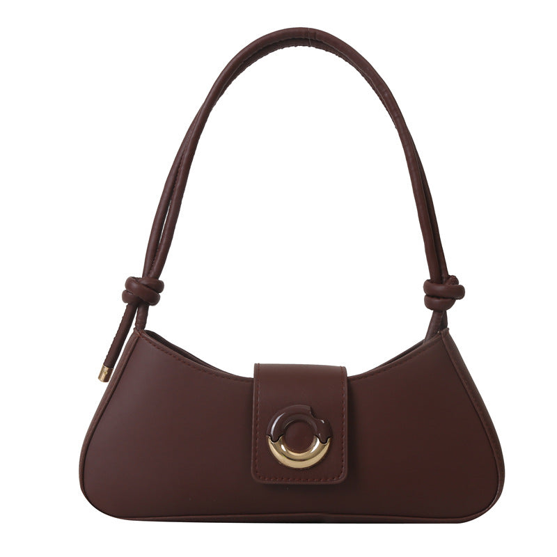 French Minority Texture Underarm Summer Solid Armpit Bags