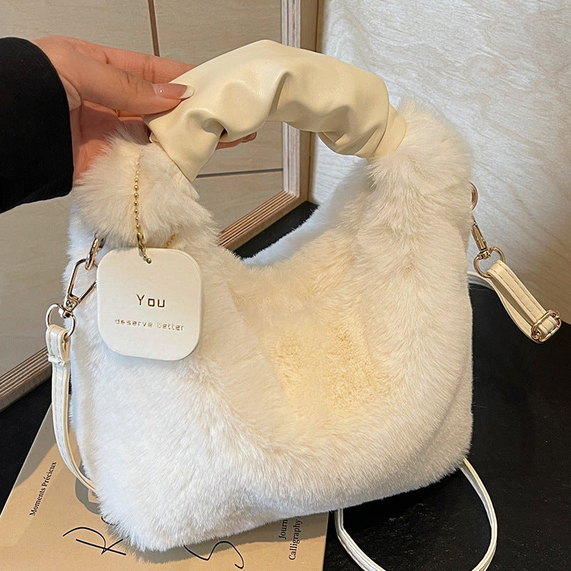 Women's Niche High Sense Winter Versatile Fashion Shoulder Bags