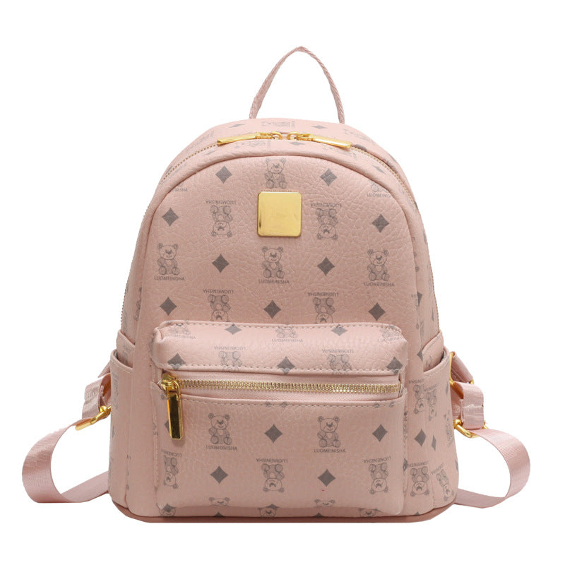 Women's Super Popular Texture Trendy Large Capacity Korean Style Little Backpacks