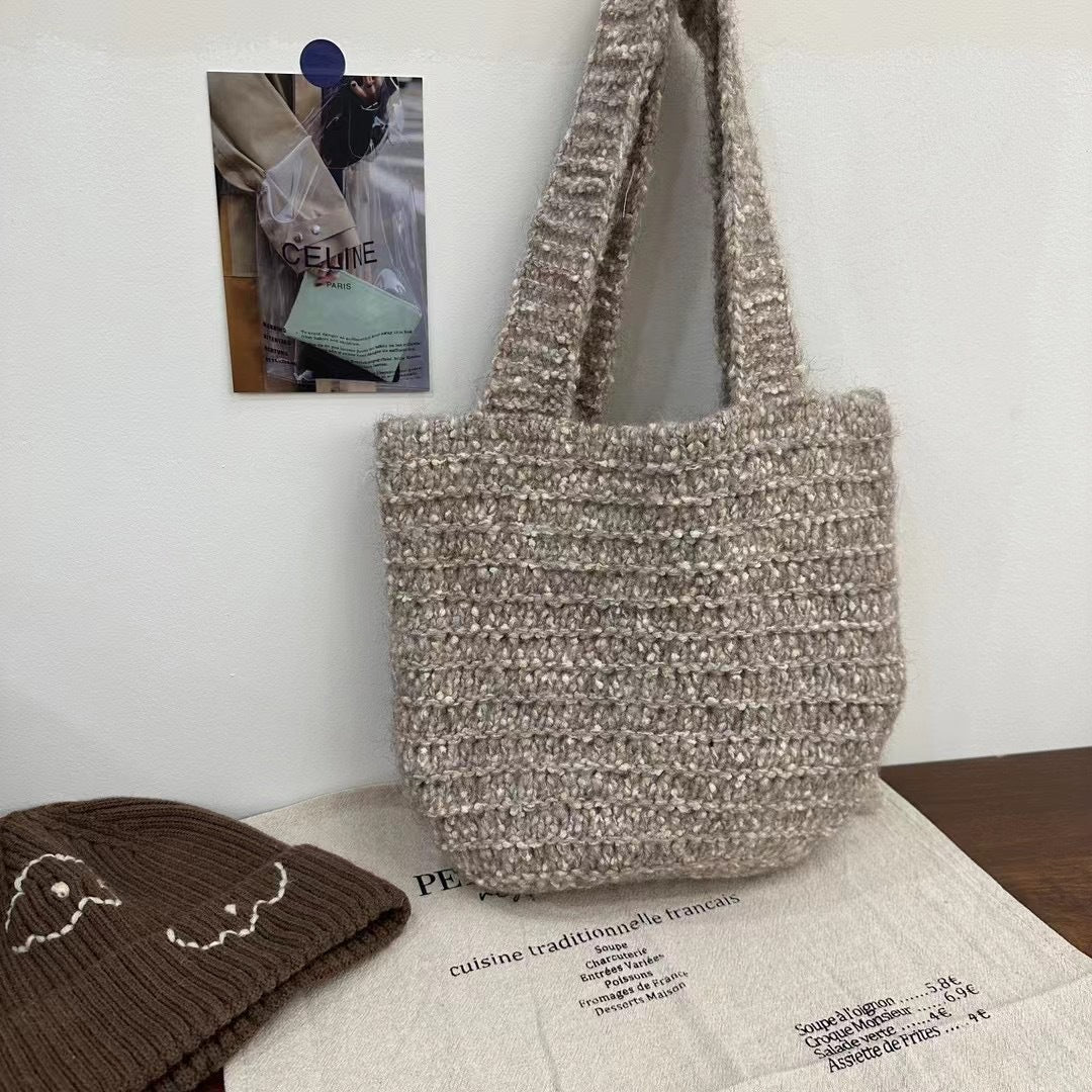 Design Shiny Colorful Vest Gold Thread Armpit Bags