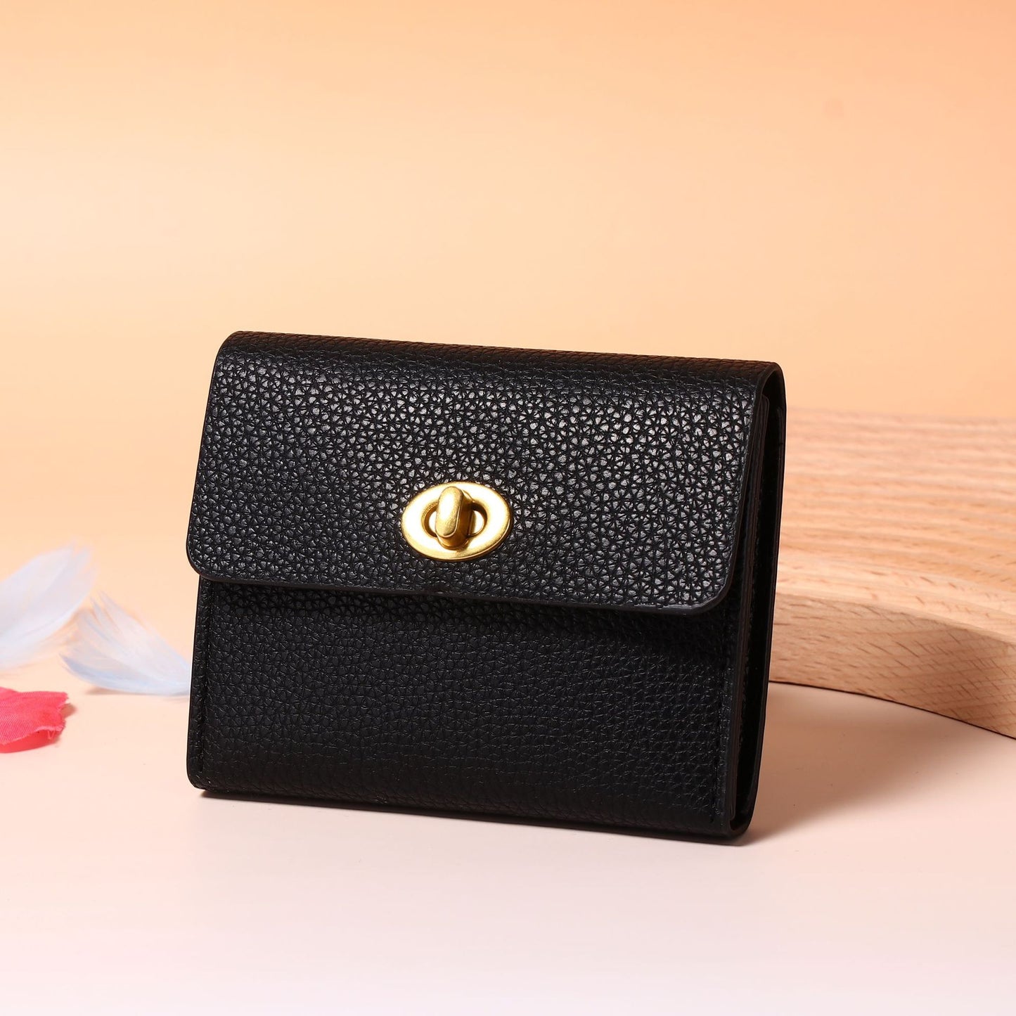Retro Exquisite Compact Soft Leather Hand Ladies Wallets