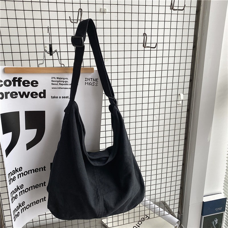 Women's & Men's Rotten Canvas Big Class Style Large Capacity Crossbody Bags