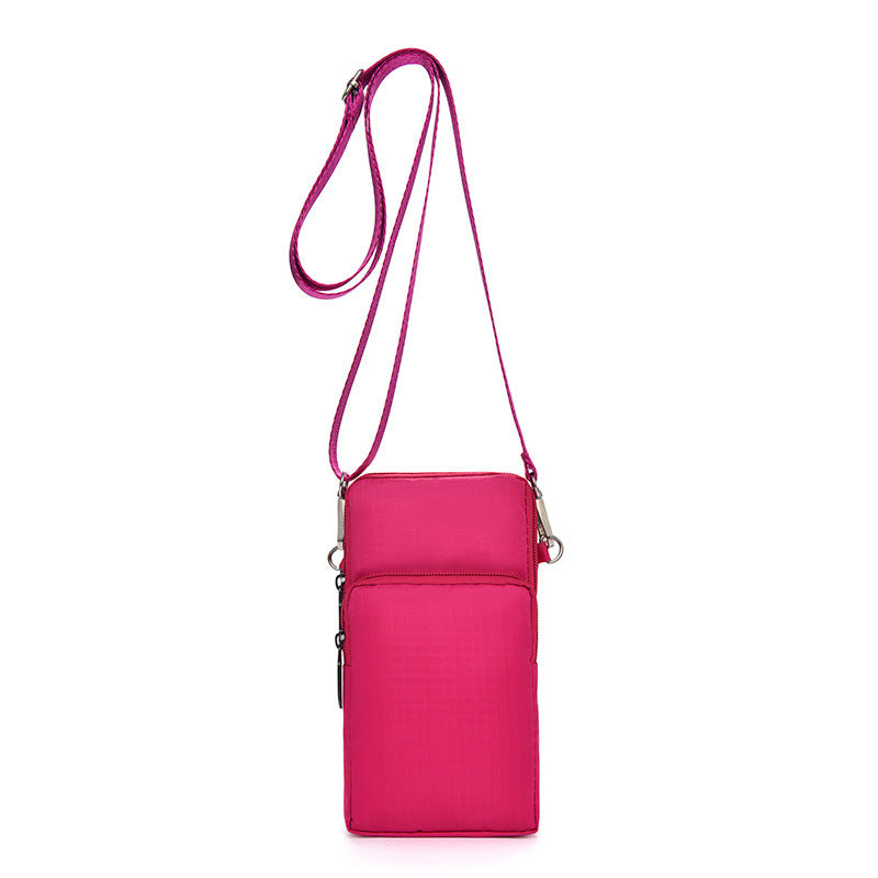 Women's Big Screen Mobile Oxford Cloth Wrist Phone Bags
