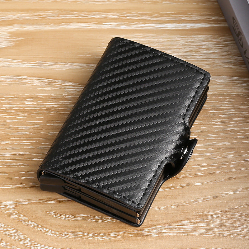 Automatic Pop-up Aluminum Alloy Credit Multiple Slots Card Holder