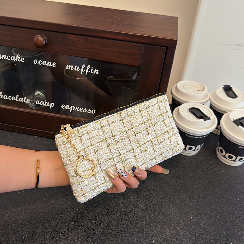 Women's Classic Style Zipper Pocket Long Ladies Wallets