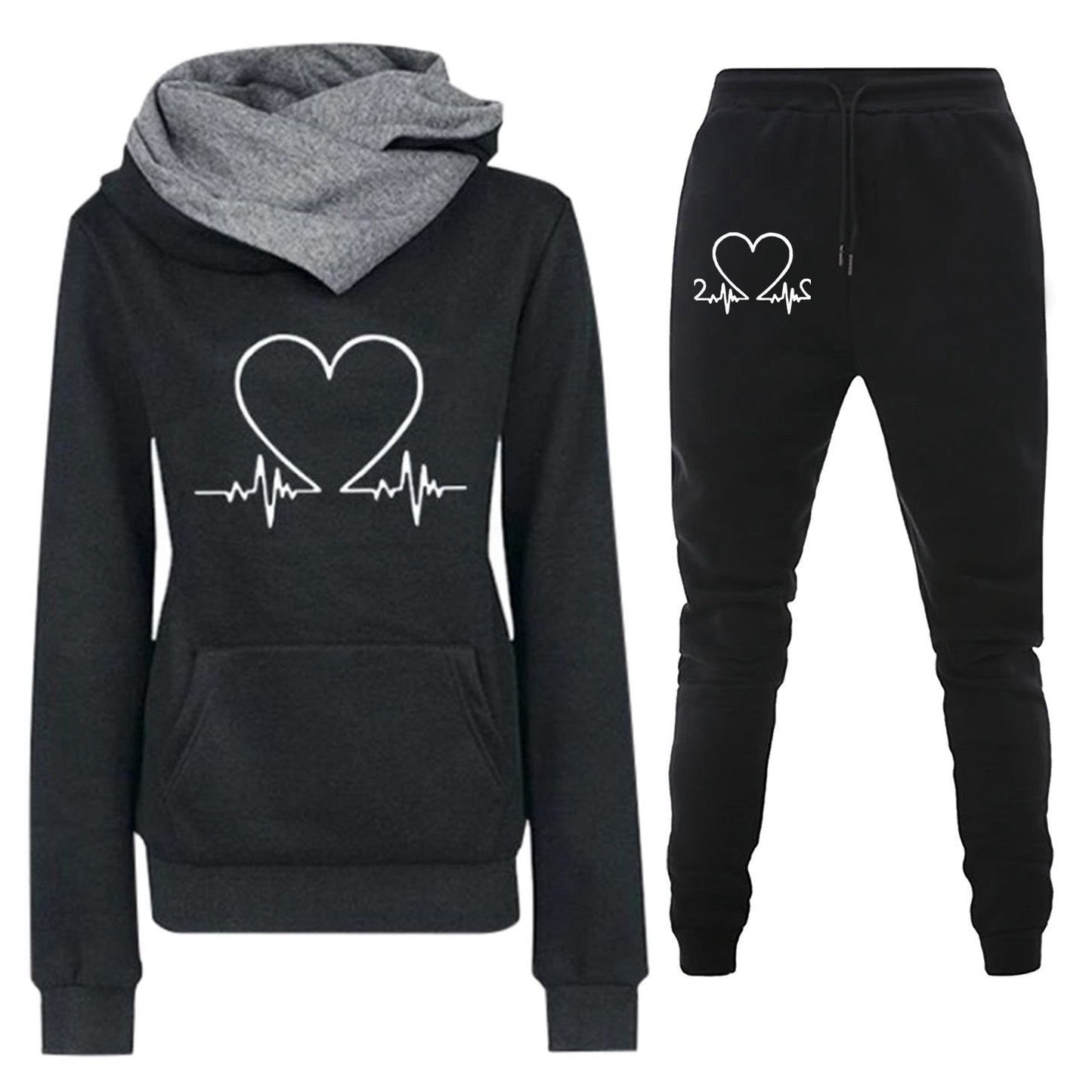 Spring Leisure Sports Heartbeat Frequency Female Women's Sweater, Sweater