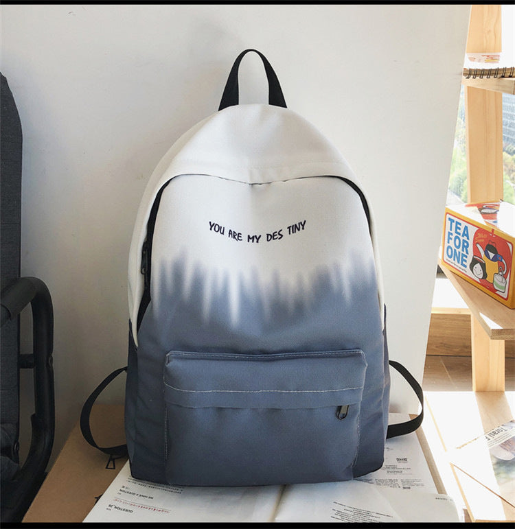 Boys Design Sense Niche Style Lightweight Middle School Students' Schoolbags