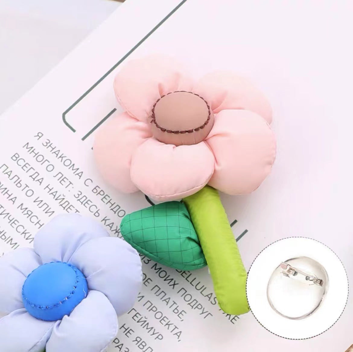 Women's Flower Knitted Commuter Large Capacity Hand Tote Bags