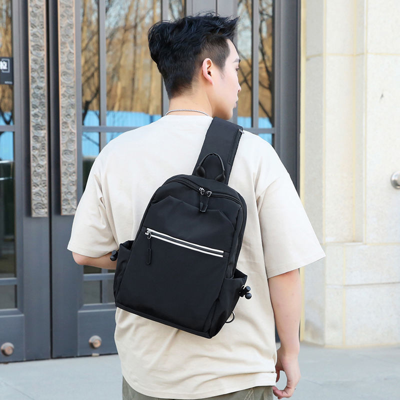 Men's Large Capacity Oxford Fabric Street Trendy Men's Messenger Bags