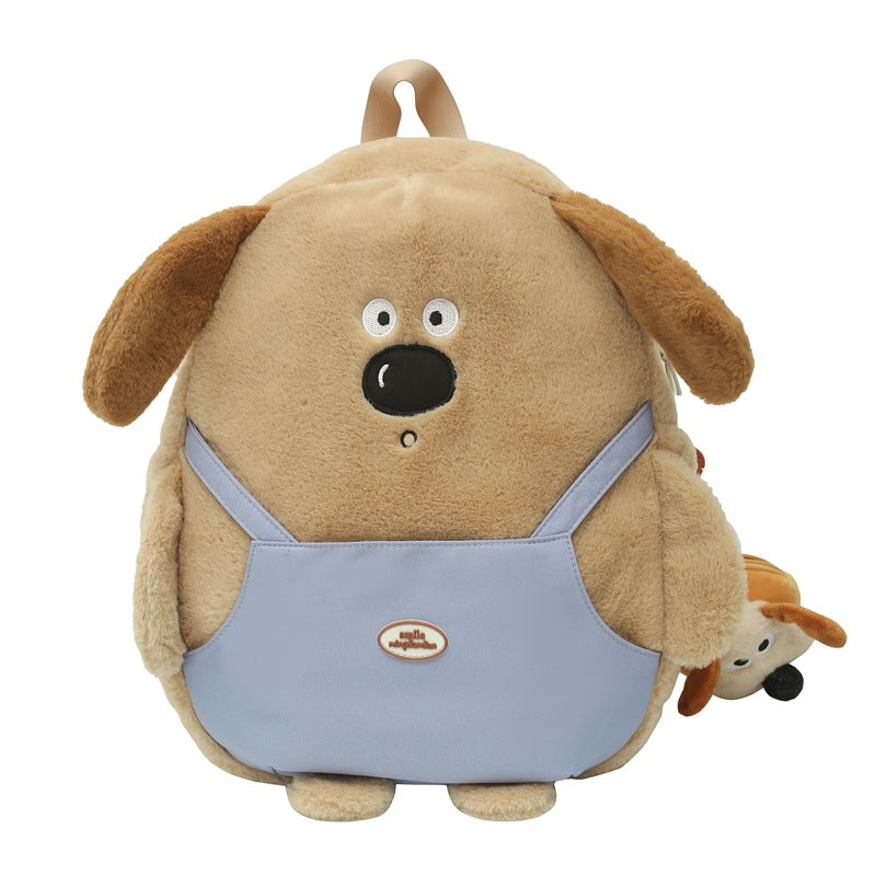 Plush Cute Dog Female Cartoon For Backpacks