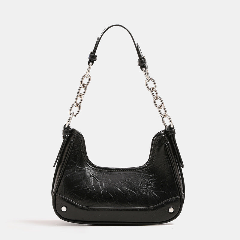 Charming Magnetic Field Niche Chain Denim Crossbody Bags