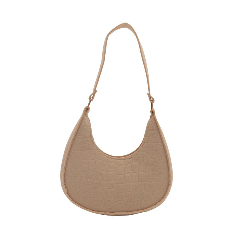 Women's High-grade Niche Fashion Underarm Retro Easy Shoulder Bags