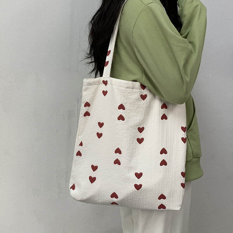 Literature Art Texture Love Canvas Vest Shoulder Bags