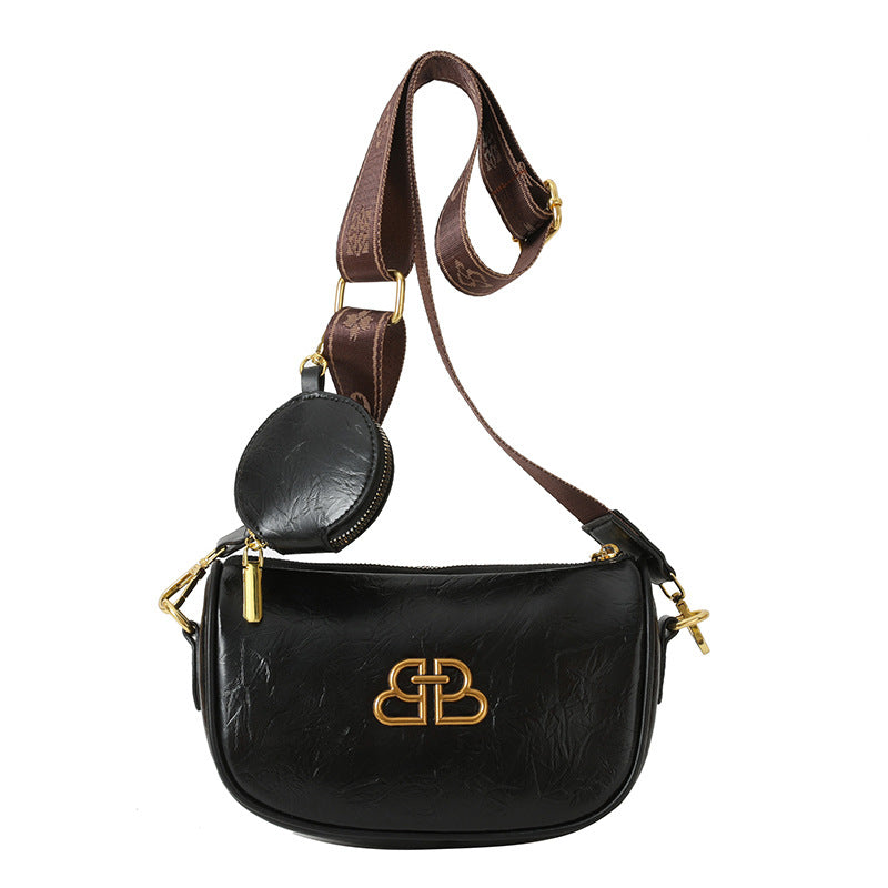 Women's Korean Style Fashion Winter High-grade Vintage Shoulder Bags