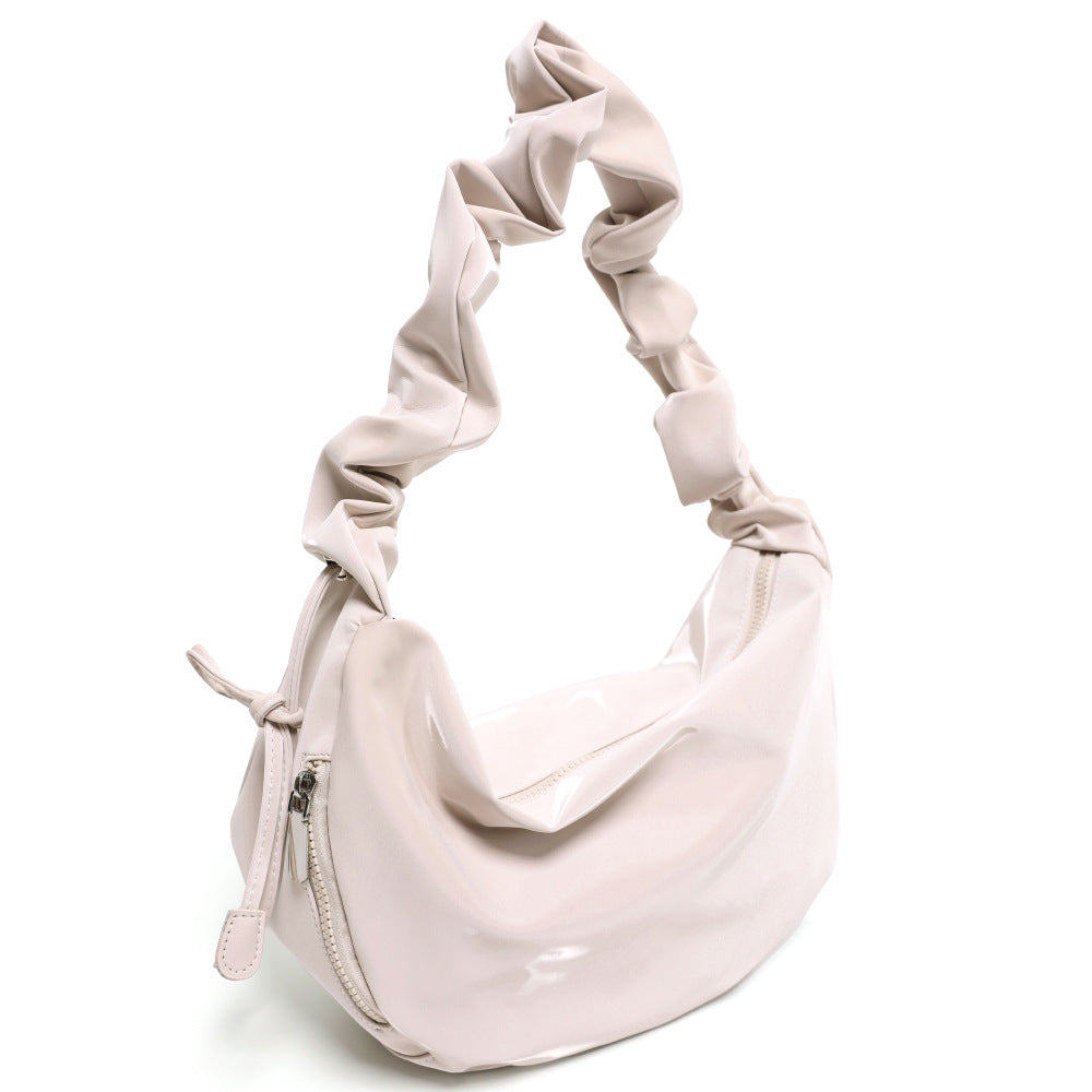 Women's High Sense Dumpling Fashion Soft Leather Crossbody Bags