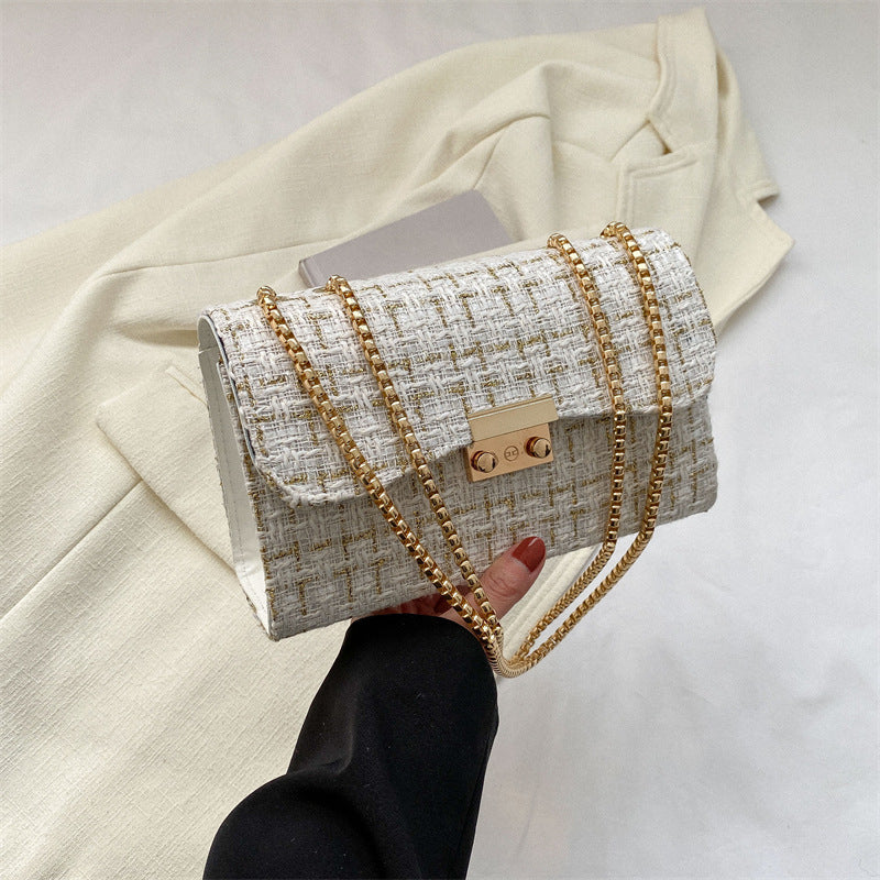 Women's Retro Summer Tide Leisure Simple Chain Shoulder Bags