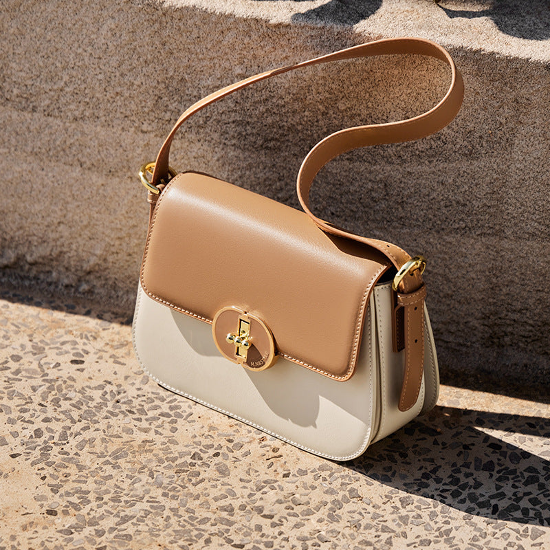 Women's Trendy Fashion Female Senior Leather Shoulder Bags