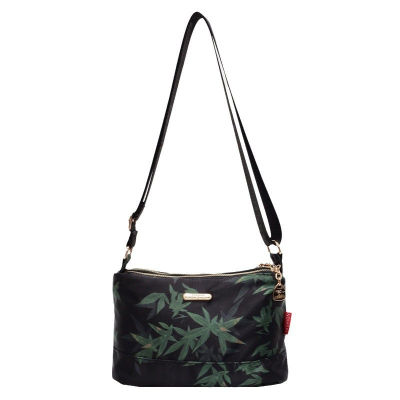 Women's Leaf Printing Large Capacity Versatile Western Crossbody Bags