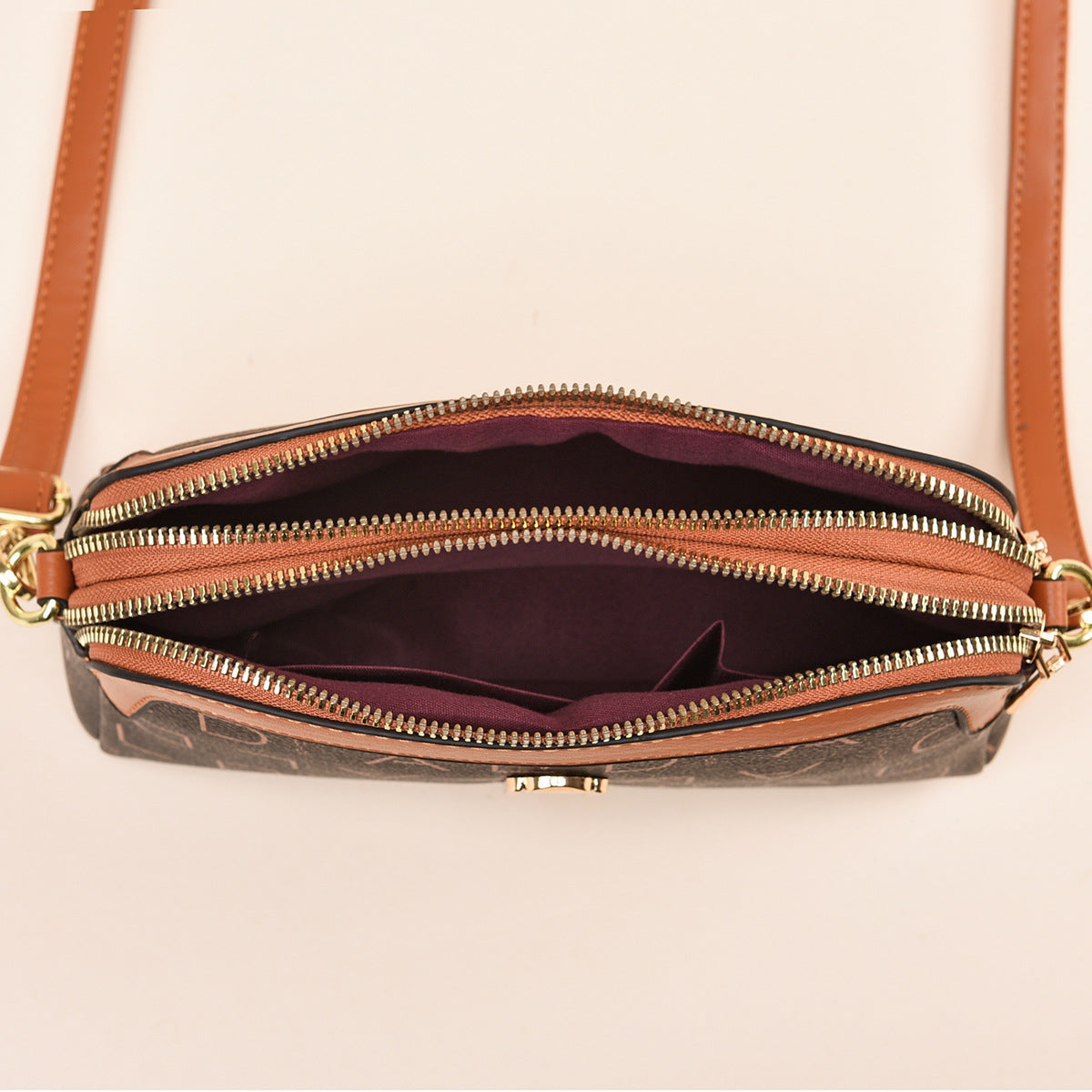 Cool Creative Plaid Printed Fashion Mini Crossbody Bags