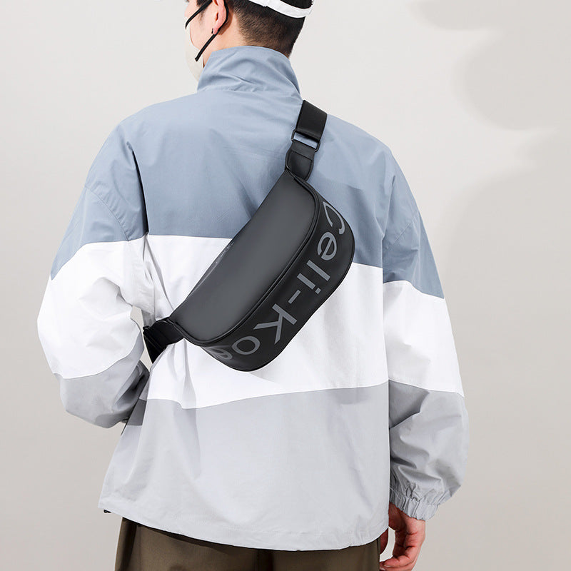 Men's Fashion Simple Waterproof Large Capacity Men's Messenger Bags