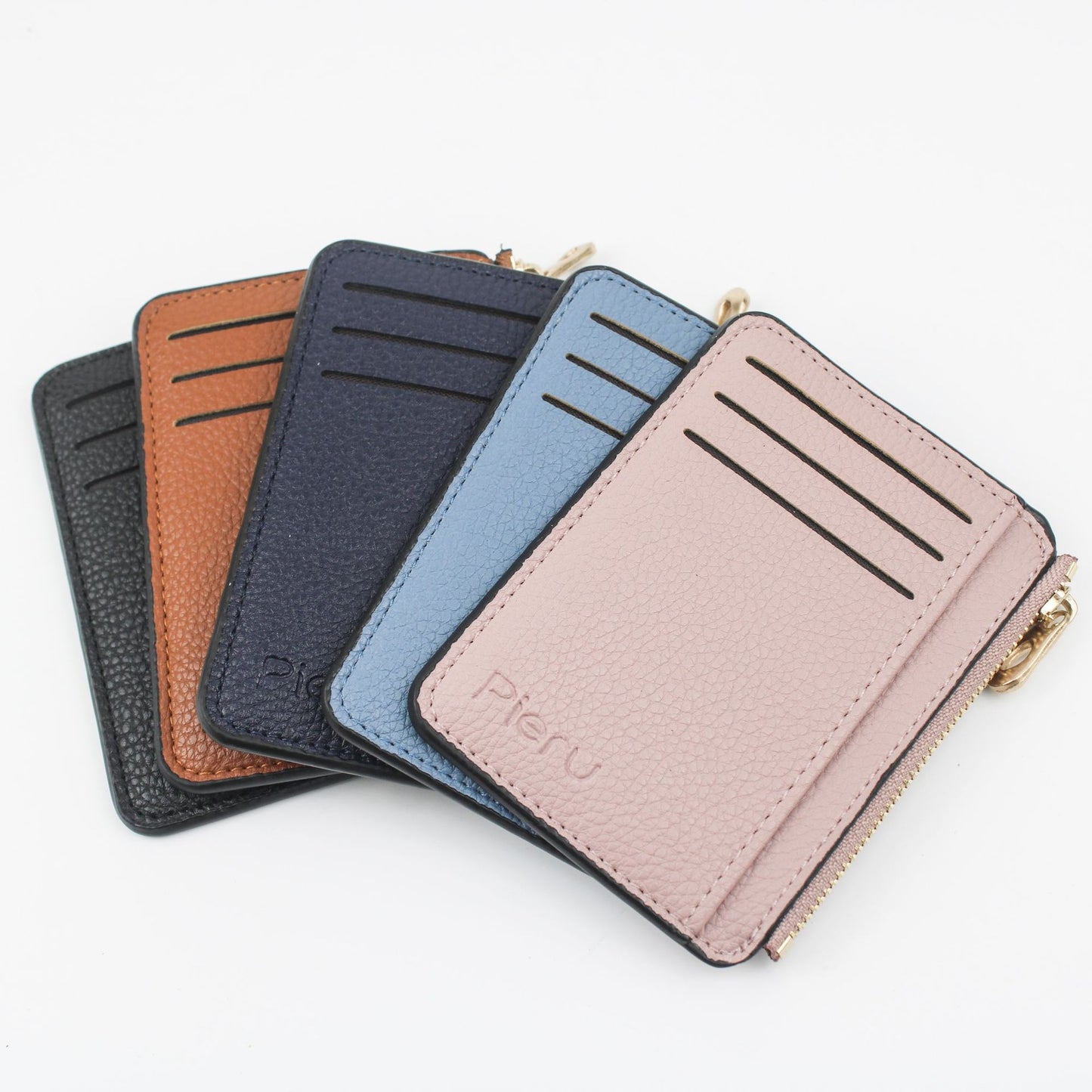 Beautiful Litchi Pattern Creative Zipper Bank Purses