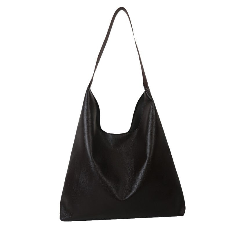 Women's Large Capacity Winter Korean Texture Trendy Tote Bags
