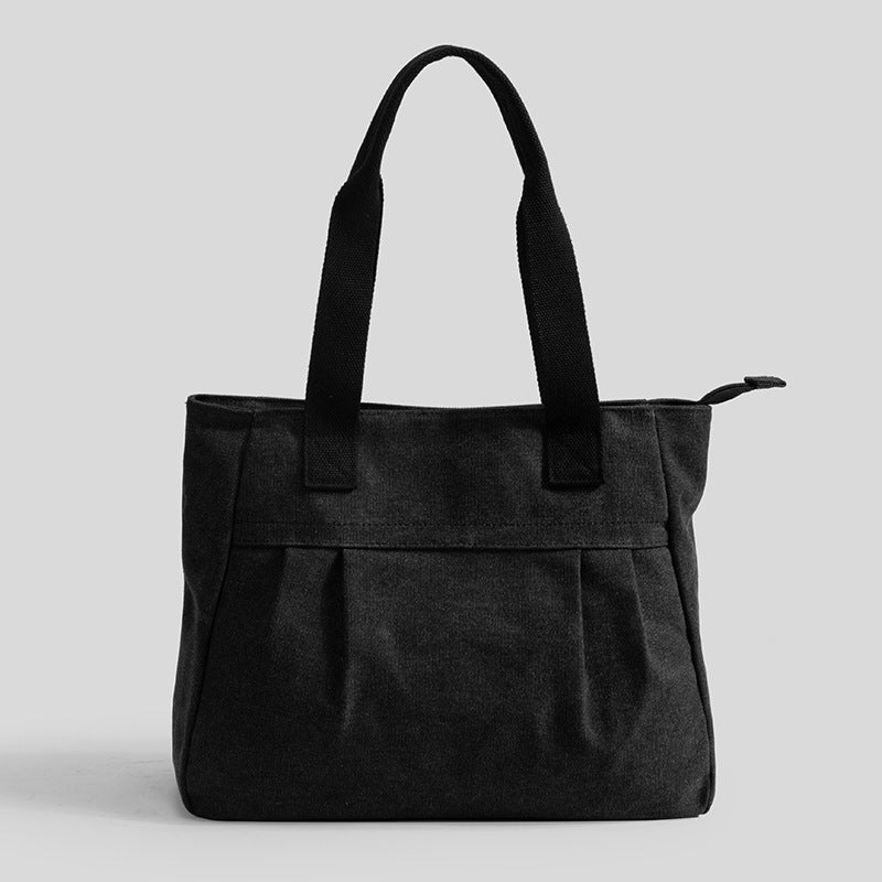 Women's Large Capacity Canvas Simple Retro Shoulder Bags