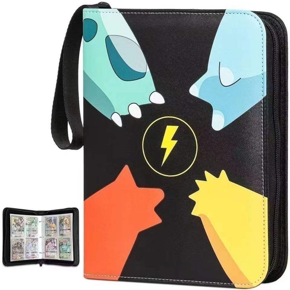 Magic Binder Zipper Waterproof Loose-leaf Storage Card Holder