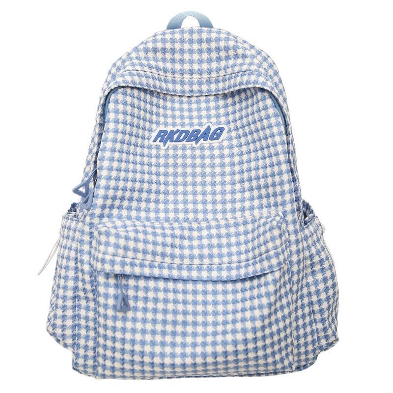 Women's Glamorous Comfortable Stylish Sweet Plaid Backpacks