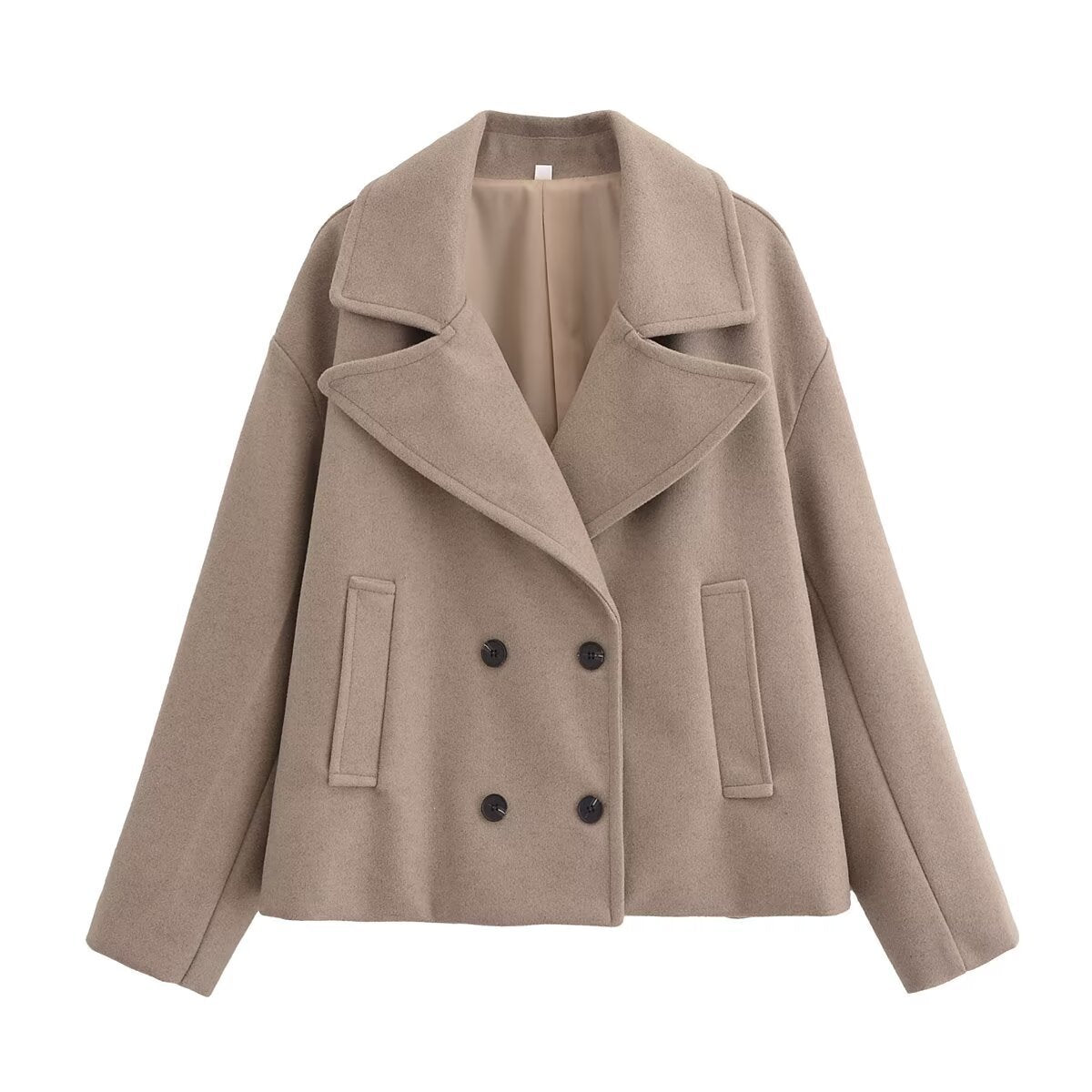 Women's Versatile Autumn Fashion Casual Woolen Coats